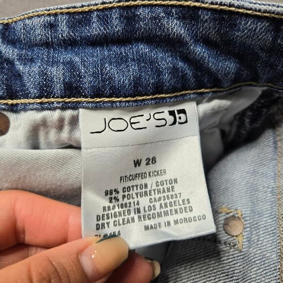 Joe's Cuffed Kicker Distressed Jeans - Picture 7 of 7